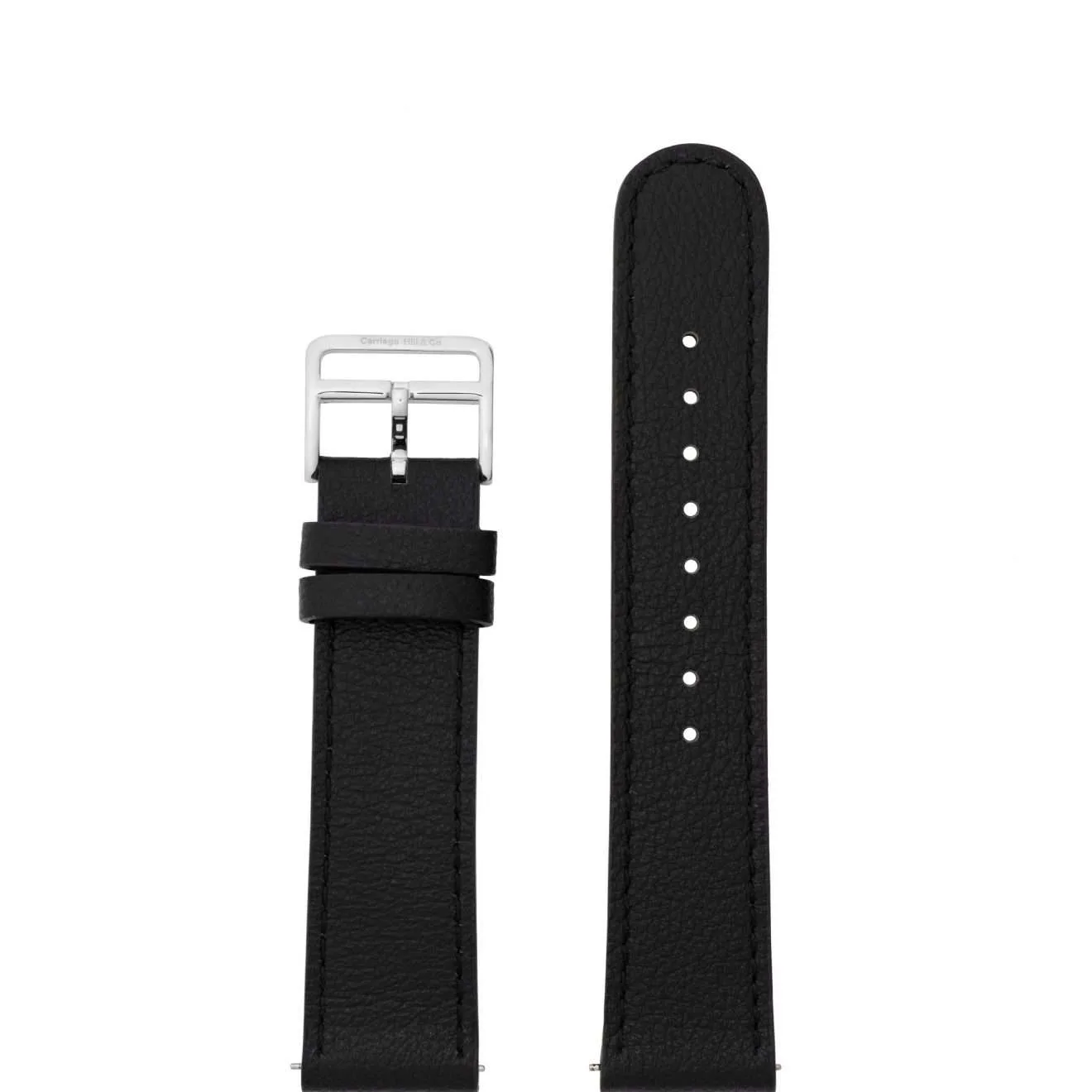 Navy Blue Calfskin Leather Strap