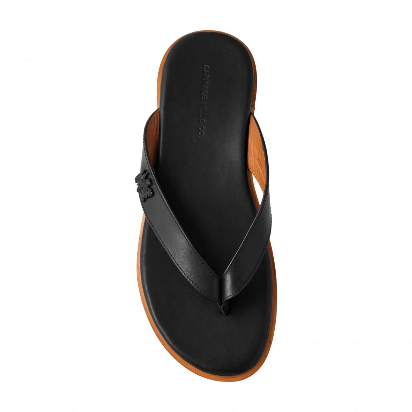 Spectrum Black Premium Sandals