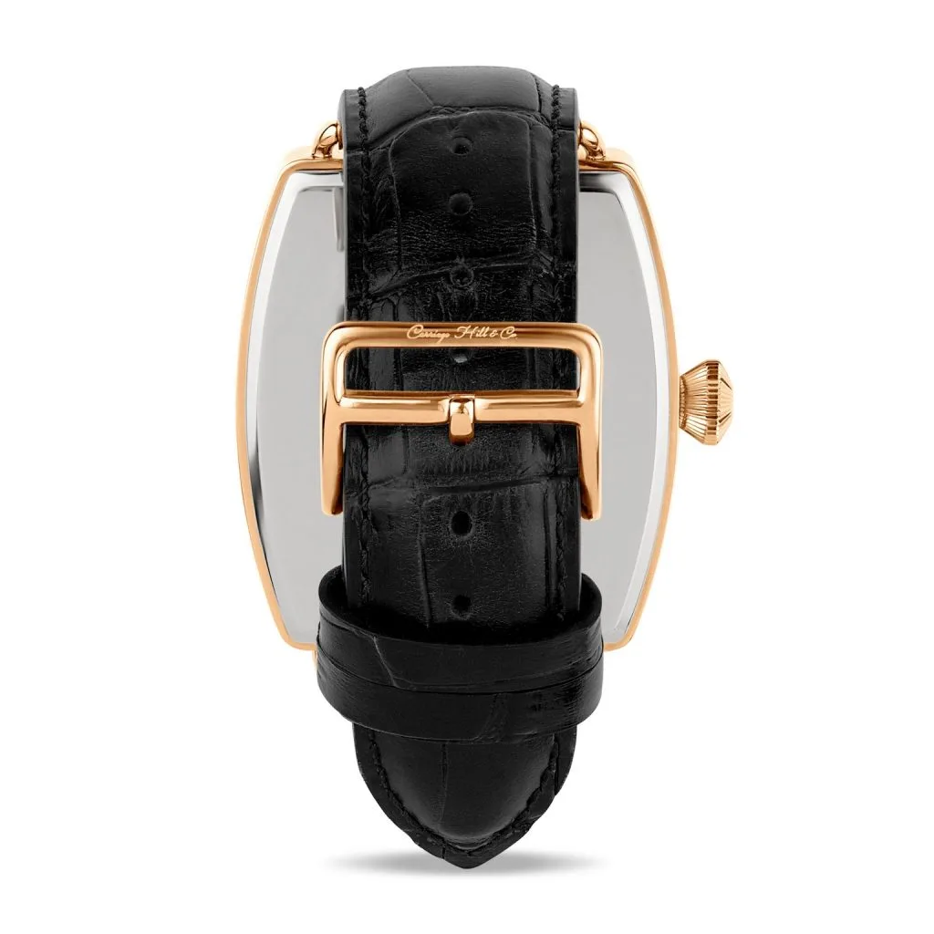 Heritage Rose Gold Watch Back Side