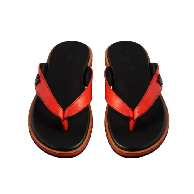 Flame Red Sandals